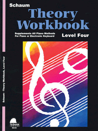 Theory Workbook – Level 4 Schaum Making Music Piano Library