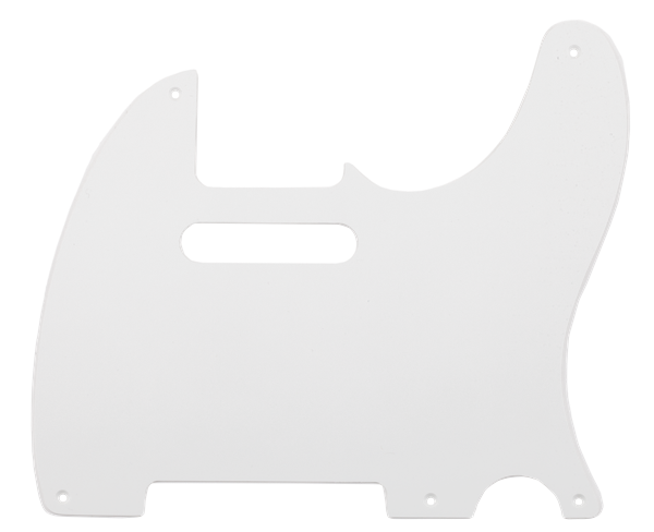 Pure Vintage Pickguard, '52/'58 Telecaster®, 5-Hole Mount, Eggshell 1-Ply