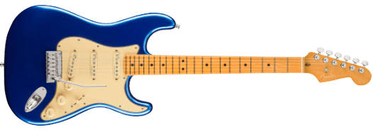 Fender -Used- American Ultra Stratocaster®, Maple Fingerboard, Cobra Blue