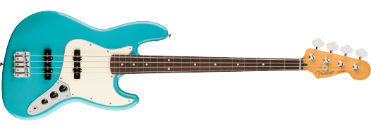 Fender Player II Jazz Bass® Rosewood Fingerboard, Aquatone Blue