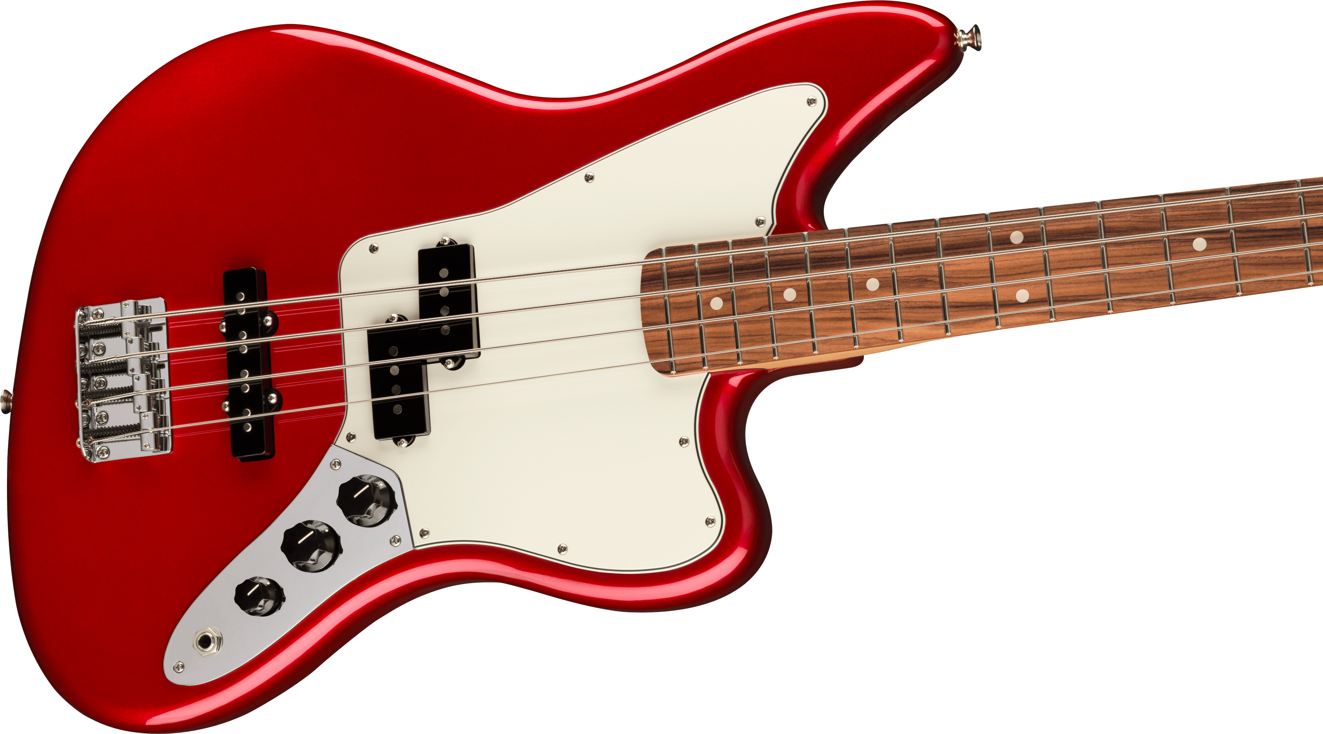 Fender Player Jaguar® Bass, Pau Ferro Fingerboard, Candy Apple Red