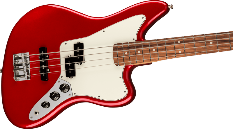 Fender Player Jaguar® Bass, Pau Ferro Fingerboard, Candy Apple Red