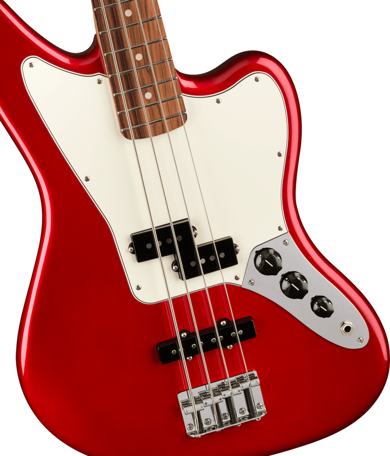 Fender Player Jaguar® Bass, Pau Ferro Fingerboard, Candy Apple Red