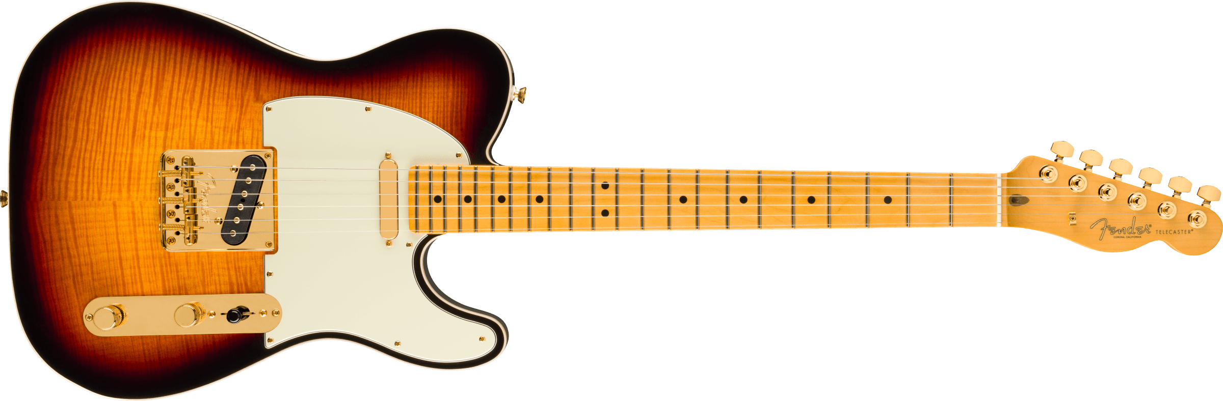 75th Anniversary American Professional Custom Telecaster®, Maple Fingerboard, 2-Color Sunburst