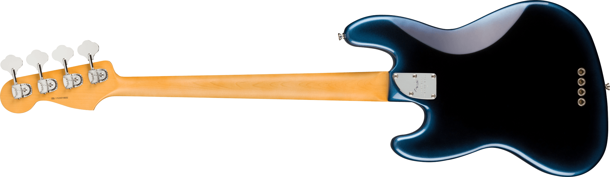 Fender American Professional II Jazz Bass®, Maple Fingerboard, Dark Night