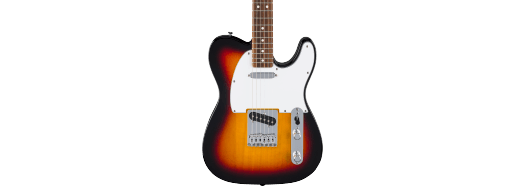 Fender Standard Telecaster® Laurel Fingerboard, White Pickguard, 3-Color Sunburst