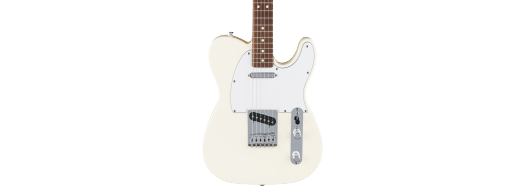Fender Standard Telecaster® Laurel Fingerboard, White Pickguard, Olympic White