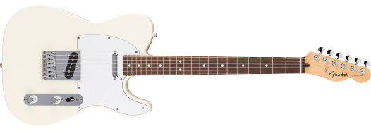 Fender Standard Telecaster® Laurel Fingerboard, White Pickguard, Olympic White