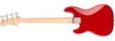 Squier Mini Precision Bass® Laurel Fingerboard, White Pickguard, Dakota Red