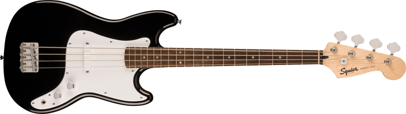 Squier Sonic® Bronco™ Bass, Laurel Fingerboard, White Pickguard, Black