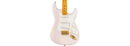 Fender Squier FSR Classic Vibe™ '50s Stratocaster® Maple Fingerboard, Parchment Pickguard, Gold Hardware, White Blonde
