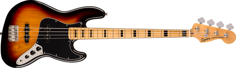 Squier Classic Vibe '70s Jazz Bass®, Maple Fingerboard, 3-Color Sunburst
