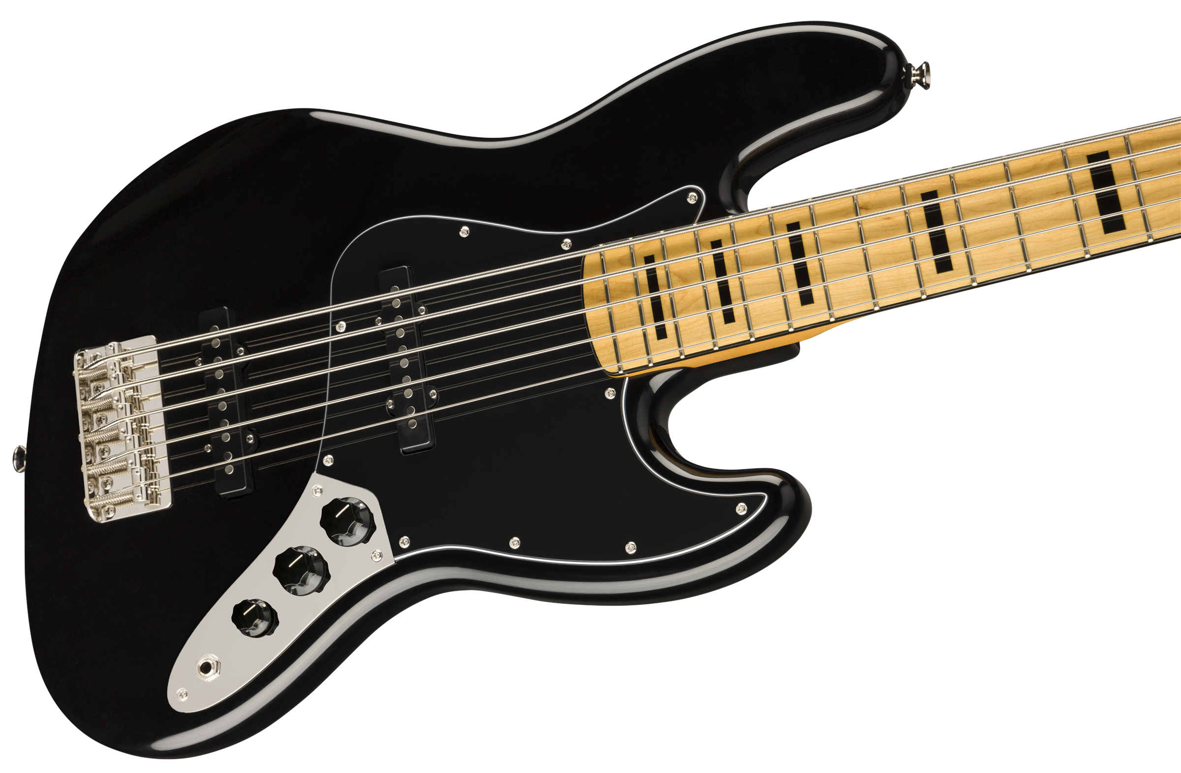 Squier Classic Vibe '70s Jazz Bass® V, Maple Fingerboard, Black