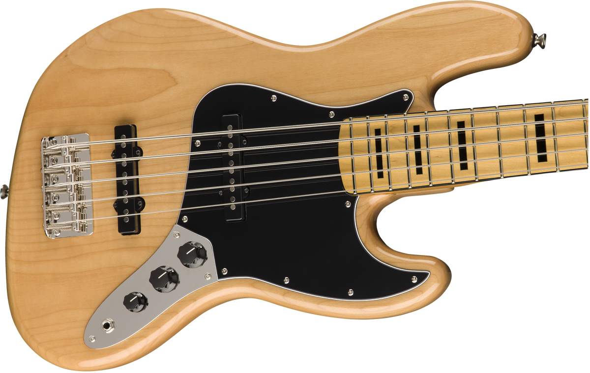 Squier Classic Vibe '70s Jazz Bass V - Natural with Maple
