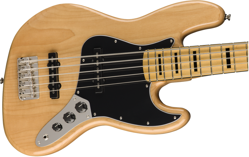 Squier Classic Vibe '70s Jazz Bass® V, Maple Fingerboard, Natural Squier Classic Vibe '70s Jazz Bass® V, Maple Fingerboard, Natural