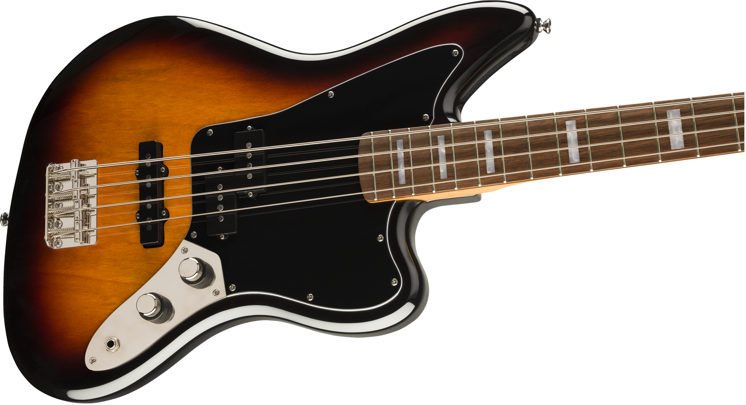 Squier Classic Vibe Jaguar® Bass, Laurel Fingerboard, 3-Color Sunburst