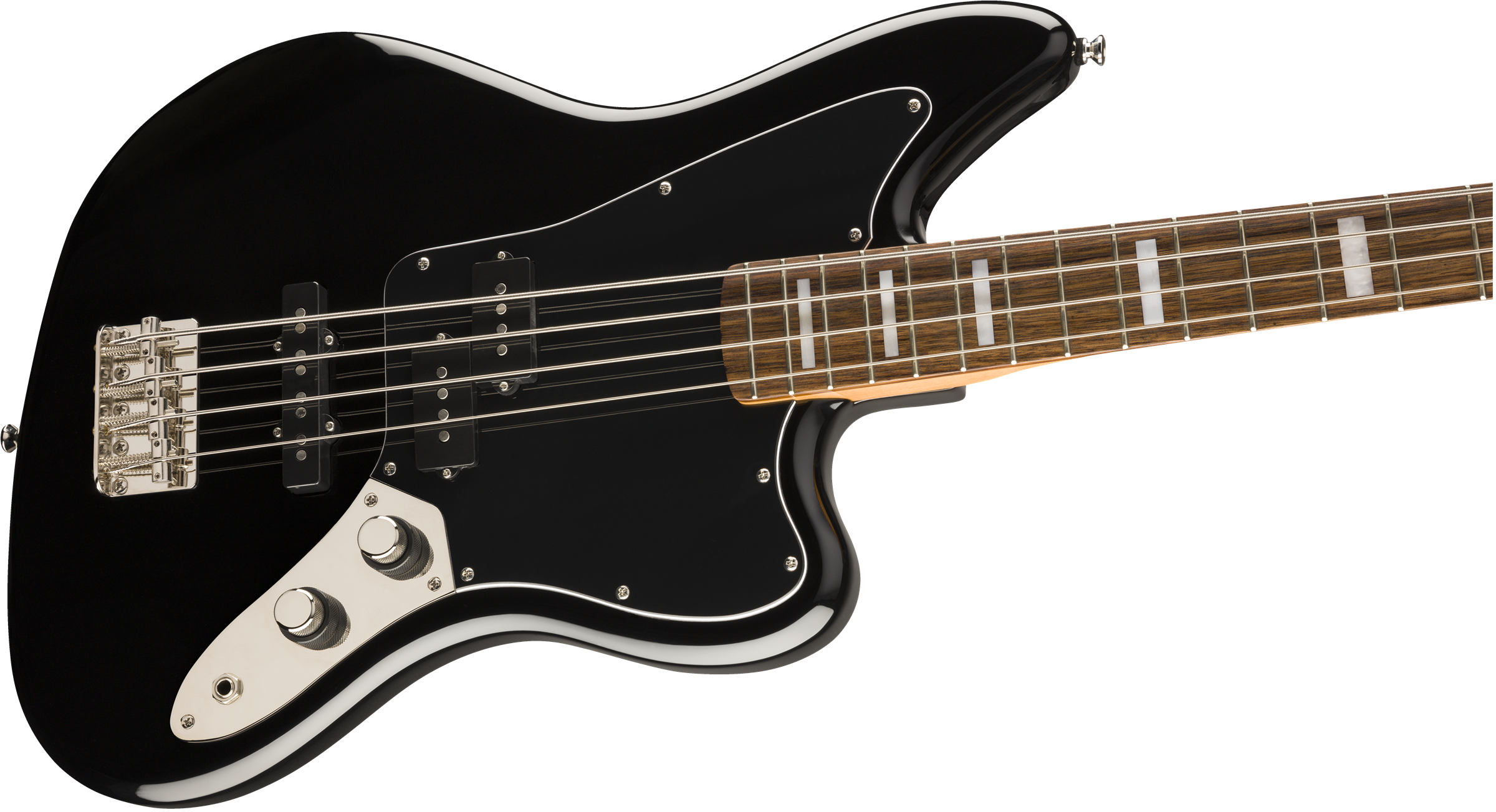 Squier Classic Vibe Jaguar® Bass, Laurel Fingerboard, Black