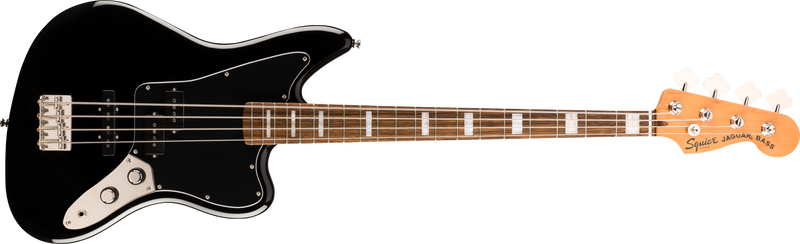 Squier Classic Vibe Jaguar® Bass, Laurel Fingerboard, Black