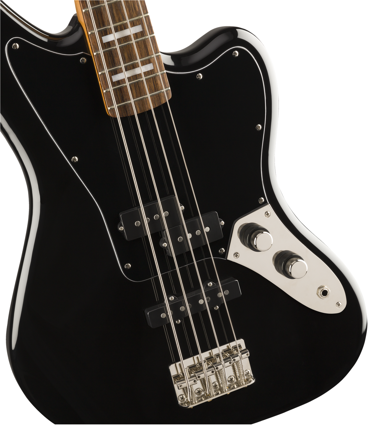 Squier Classic Vibe Jaguar® Bass, Laurel Fingerboard, Black