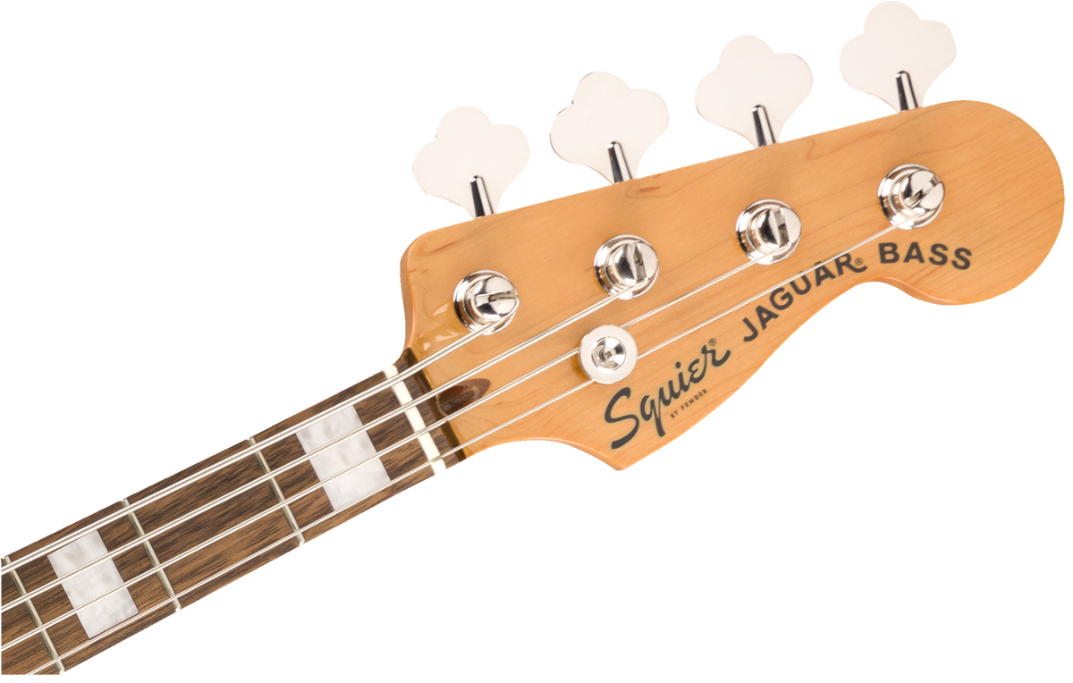 Squier Classic Vibe Jaguar® Bass, Laurel Fingerboard, Black Squier Classic Vibe Jaguar® Bass, Laurel Fingerboard, Black