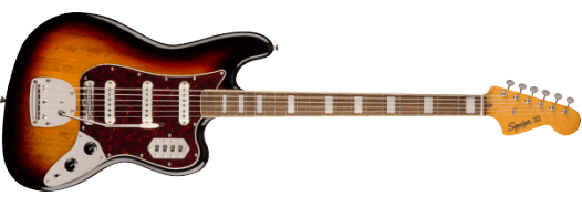 Squier Classic Vibe Bass VI Laurel Fingerboard, 3-Color Sunburst