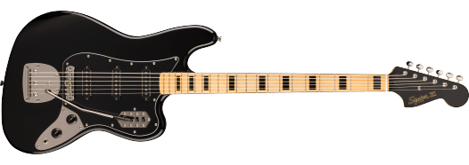 FSR Classic Vibe™ Bass VI, Maple Fingerboard, Black Pickguard, Matching Headstock, Black
