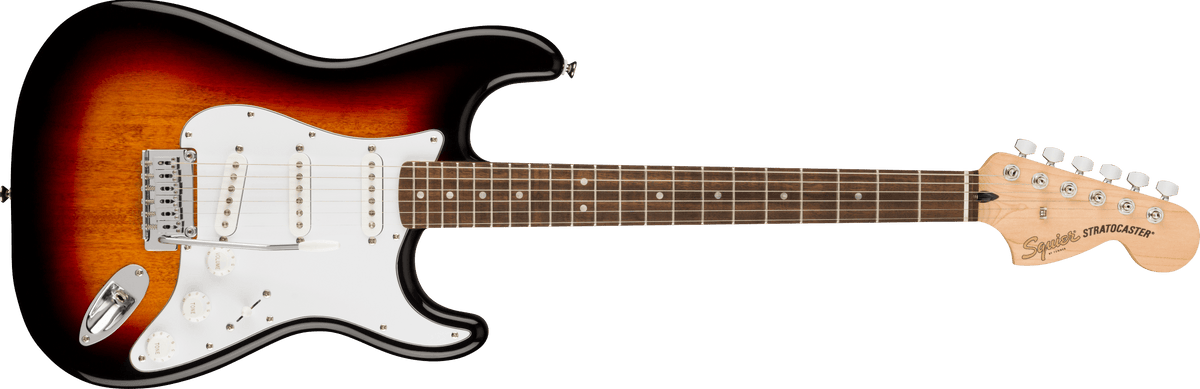 Squier Affinity Series™ Stratocaster®, Laurel Fingerboard, White Pickg