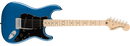 Squier Affinity Series® Stratocaster® Maple Fingerboard, Black Pickguard, Lake Placid Blue