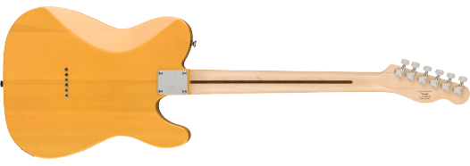 Affinity Series® Telecaster® Left-Handed Maple Fingerboard, Black Pickguard, Butterscotch Blonde