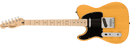 Squier Affinity Series® Telecaster® Left-Handed Maple Fingerboard, Black Pickguard, Butterscotch Blonde