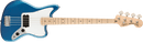 Squier Affinity Series™ Jaguar® Bass H, Maple Fingerboard, White Pickguard, Lake Placid Blue