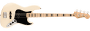 Squier Affinity Series® Active Jazz Bass® Maple Fingerboard, Black Pickguard, Olympic White