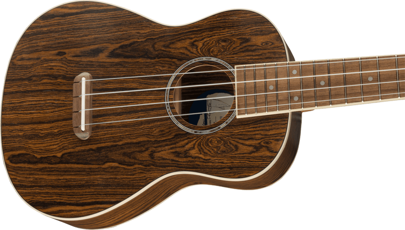 Fender Zuma Exotic Concert Ukulele, Walnut Fingerboard, Bocote