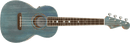 Fender Dani Harrison Uke, Walnut Fingerboard, Turquoise