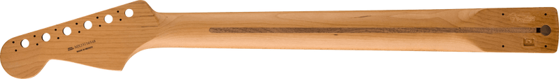 Fender Satin Roasted Maple Stratocaster® Neck, 22 Jumbo Frets, 12", Rosewood, Flat Oval Shape