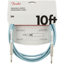 Fender Original Series Instrument Cable, 10', Daphne Blue