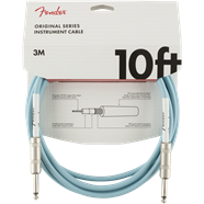 Fender Original Series Instrument Cable, 10', Daphne Blue