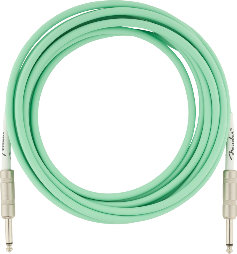 Fender Original Series Instrument Cable, 18.6', Surf Green