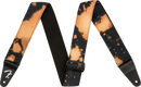 Fender Tie Dye Acid Wash Strap, Black, 2"