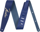 Fender 50s Vintage Leather Strap, Blue, 2.5"