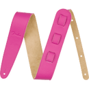 Fender Limited Leather Strap, Bubblegum