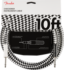 Fender Pro 10' Instrument Cable, Checkerboard
