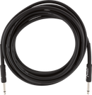 Fender Professional Series Instrument Cable, Straight/Straight, 15', Black