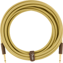 Fender Deluxe Series Instrument Cable, Straight/Straight, 18.6', Tweed