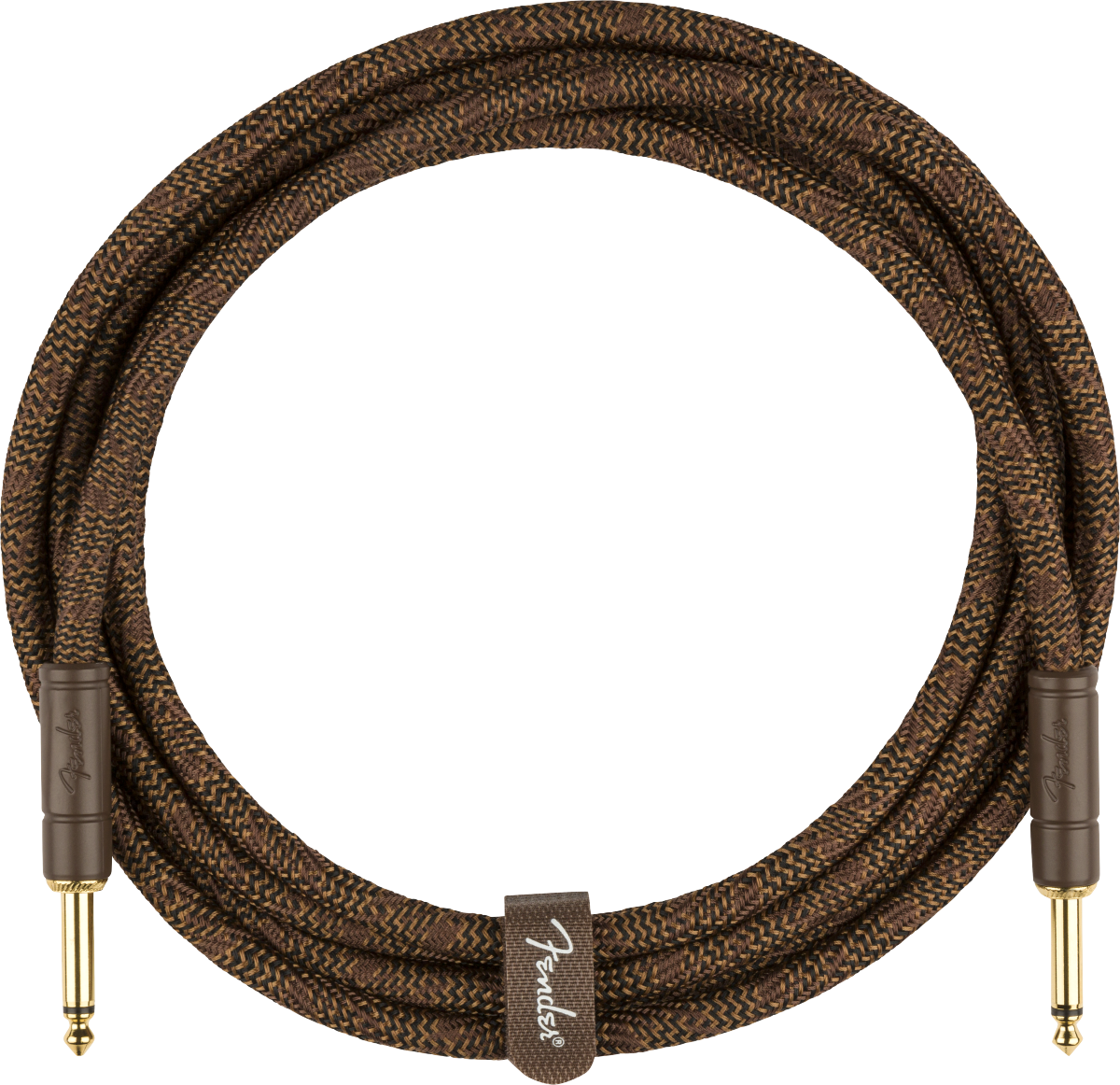 Fender  Paramount 10' Acoustic Instrument Cable, Brown