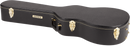 G6295 Square Neck Resonator Flat Top Case, Black