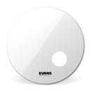 EVANS BD24RSW EQ3 RESONANT SMOOTH WHITE BASS DRUM HEAD 24 INCH