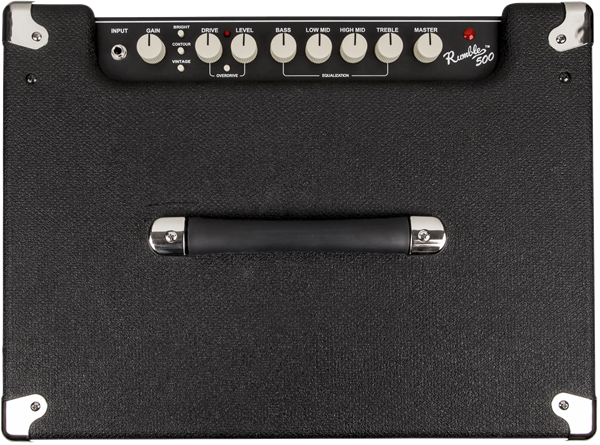 Fender Rumble™ 200 (V3), 120V, Black/Silver