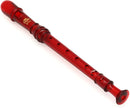 Tudor TD180RD Candy Apple 2-piece Recorder - Multicolored