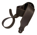 Franklin Purist Glove Leather Guitar Strap - Chocolate